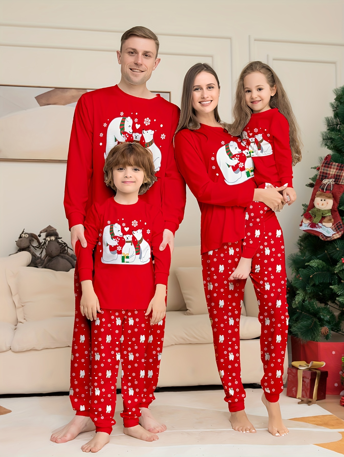 Mom and son matching christmas outfits hotsell