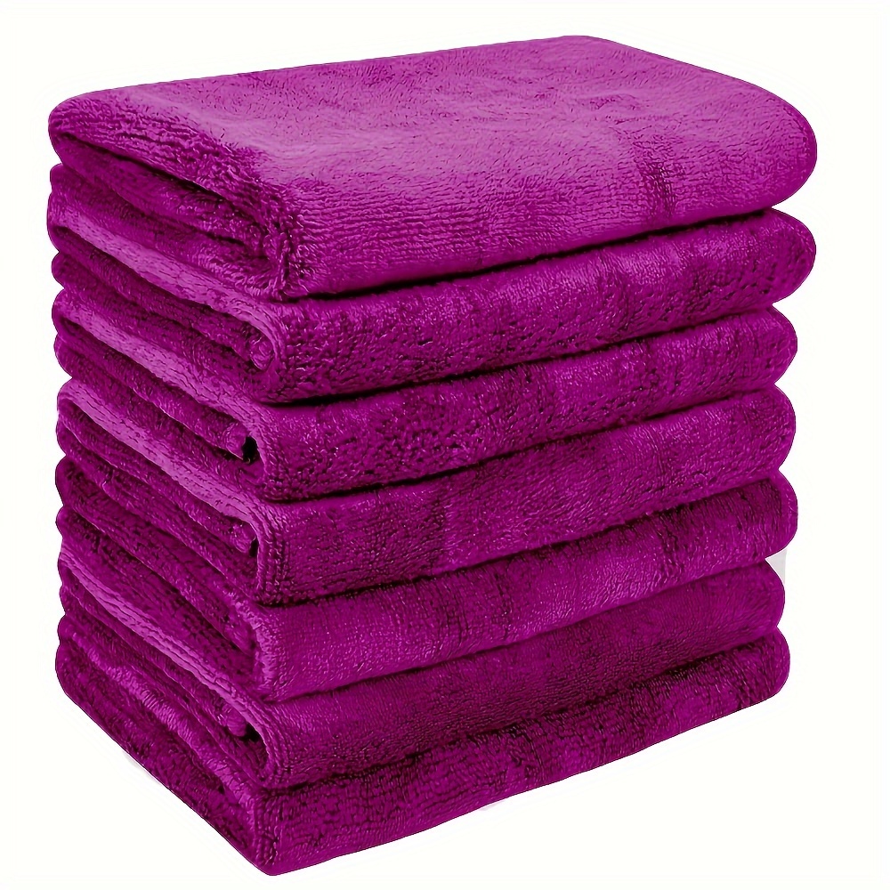 TEMU 5- Soft Towels, -dry Cloths, Reusable Makeup Remover , Washcloths, -, -free, All Types,