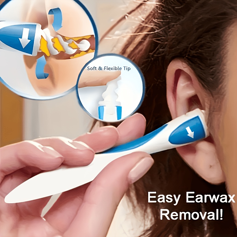 Image of 16 Reusable Rotating Spiral Ear Picks, Ear Swabs And Ear Cleaners Ffhbh 844 Ff 5-2
