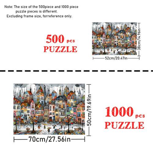 500pcs 1000pcs puzzle large puzzle gift family interaction decoration premium puzzle designed for birthdays valentines day mothers day thanksgiving easter and more ideal for gifting