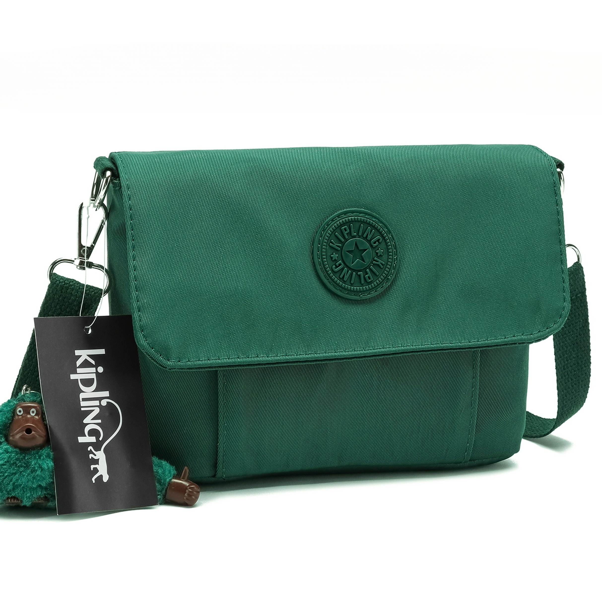 

1pc Nylon Messenger Bag - Solid Color, Versatile Shoulder Crossbody Bag With Zipper Closure, Waterproof And Wear-resistant, Nylon Lining, Edge Paint Detail - Hand Washable, Professional Safe