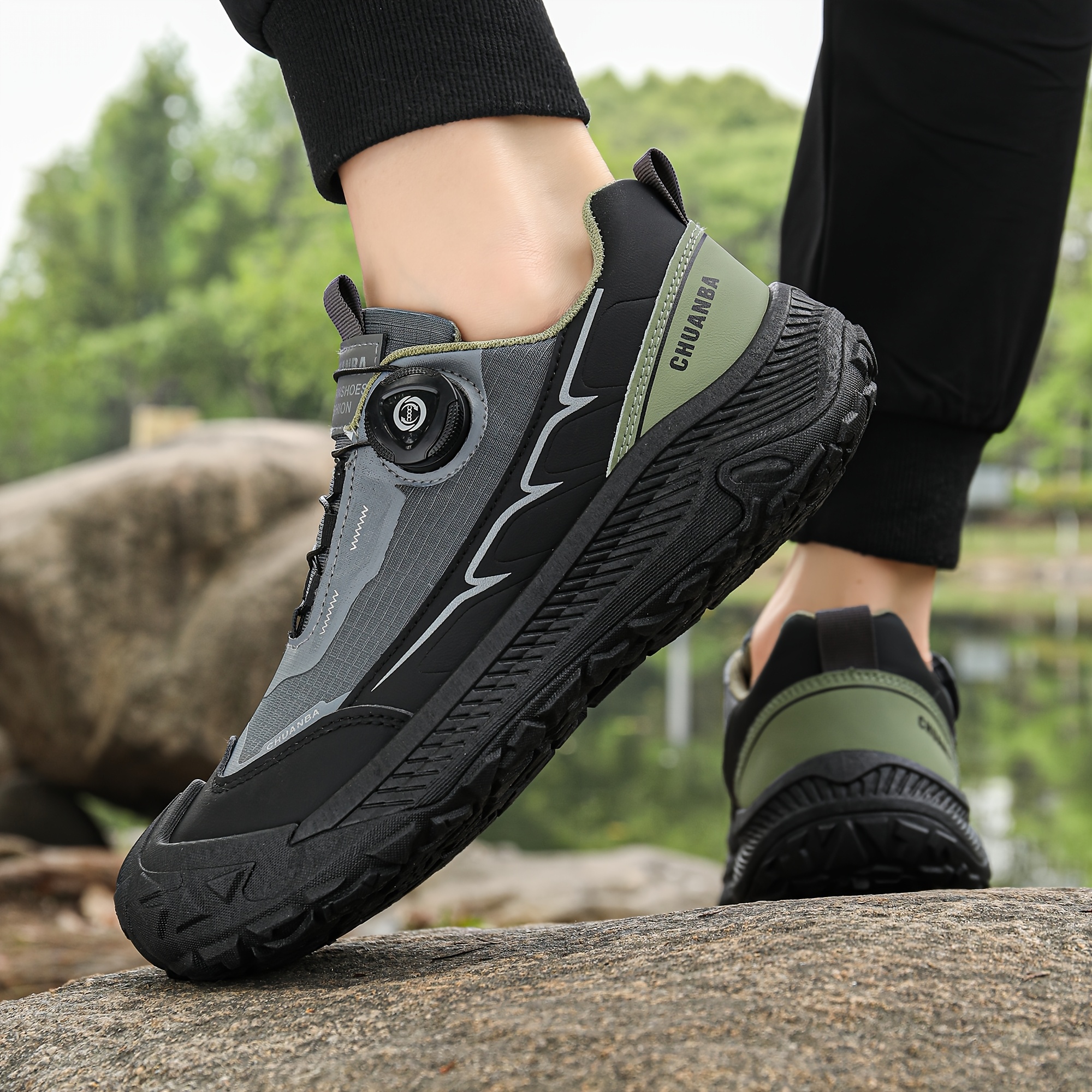 soft sole soft   trendy outdoor boots hiking   mens running   Product details 5