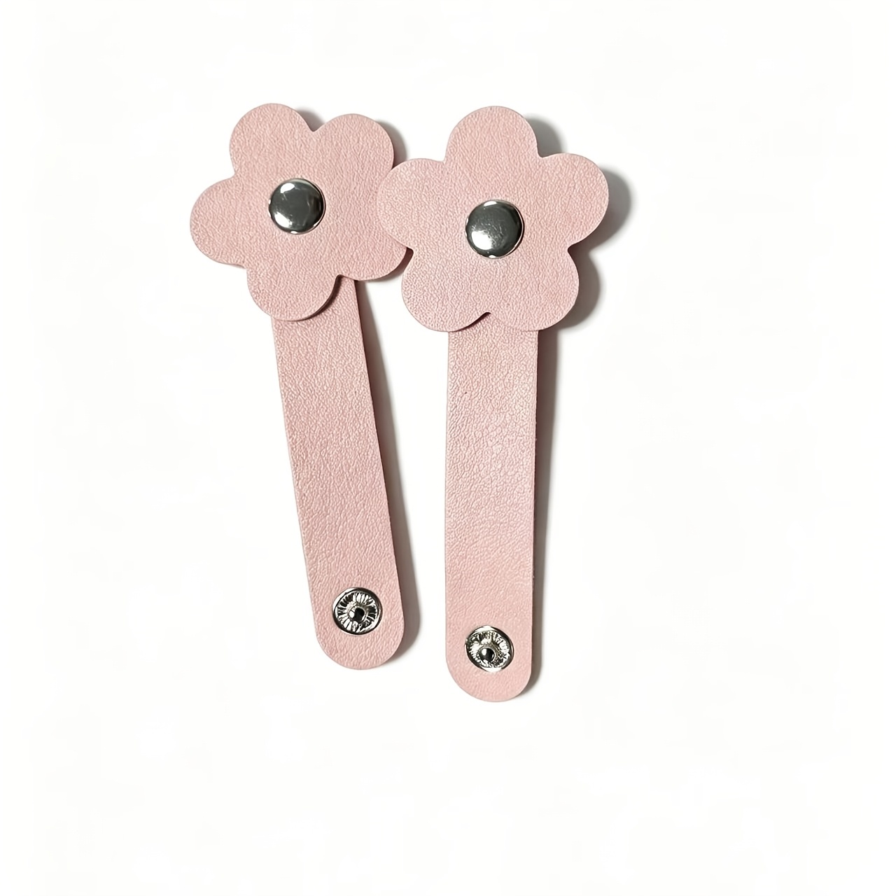 2pcs Flower Shaped Data Cable Storage Guide, Reusable