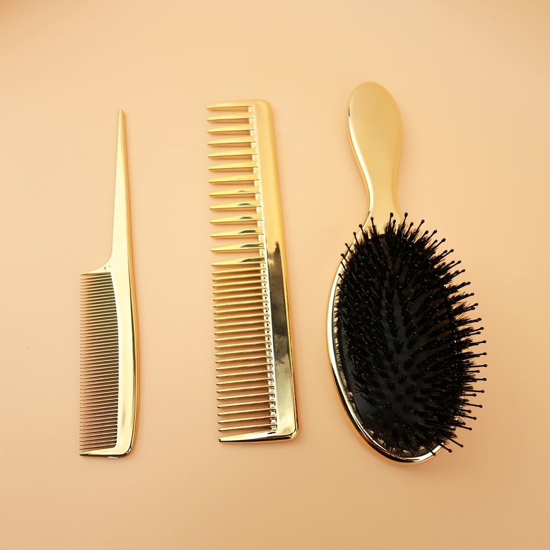 Image of The Beautiful Golden 3pcs Set Is Suitable For Multiple Styles
