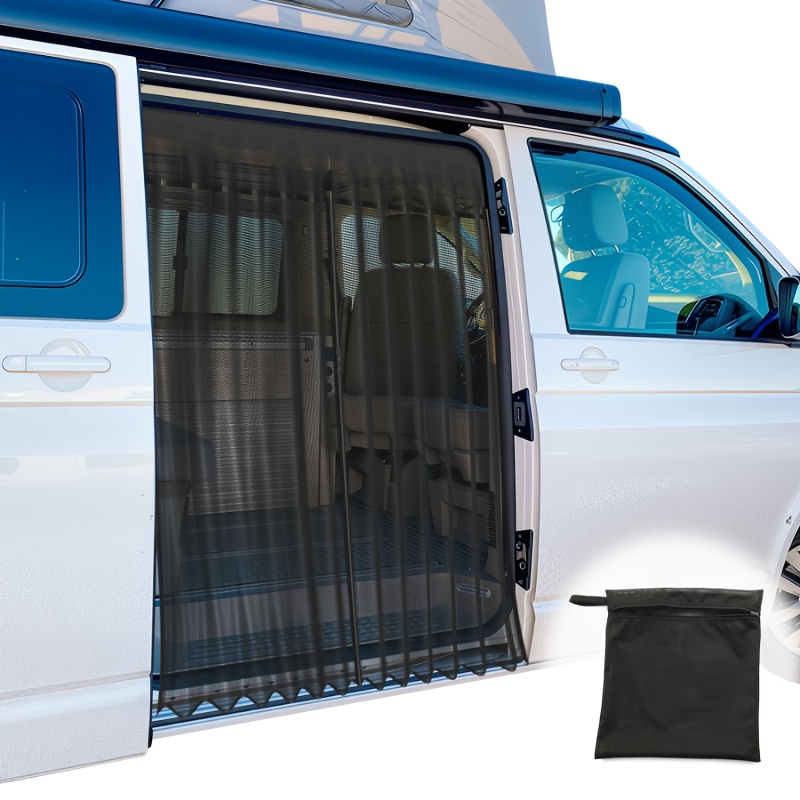 a magnetic mosquito net for campers compatible with  , for ford transit, and for   promaster. 0