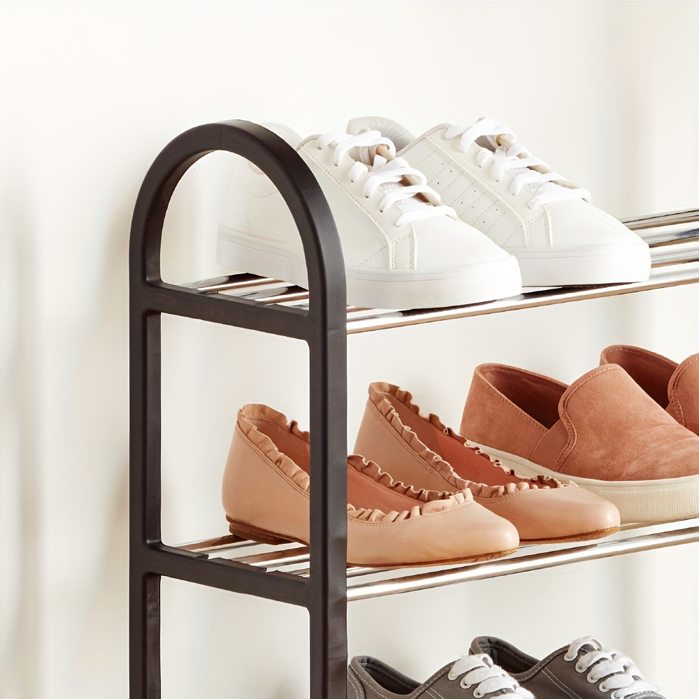 Tribesigns Armario De Zapatos Con Puertas, Armario De Almacenamiento De Zapatos De 6 Niveles Con Estantes Ajustables Estante De Zapatos De Madera
