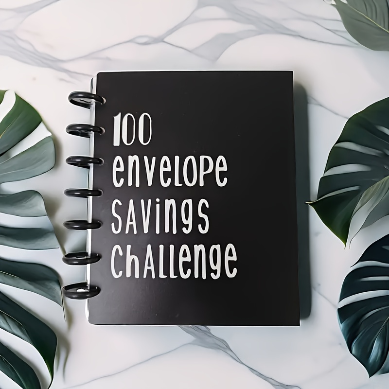 TEMU 100 Enveloppen Uitdaging, Spaarmap, 100 Enveloppen Uitdaging Map, Map, Leuke en Gemakkelijke Uitdaging, Spaarplan Map, Kerstmis, Halloween,