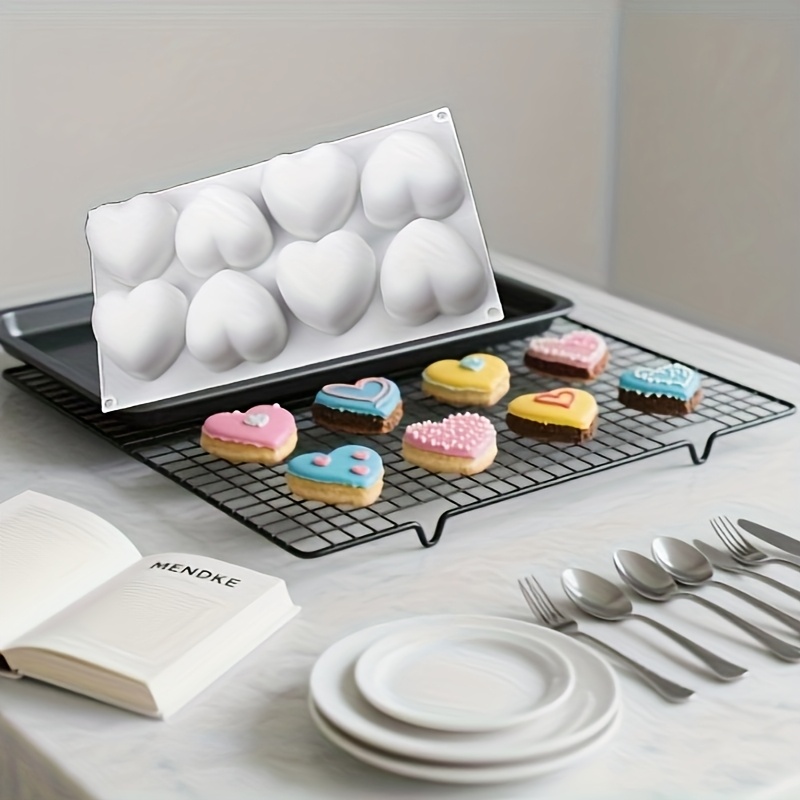 Kitchen Baking Molds, Heart-shaped Silicone Cake Molds, Mousse Cake Molds, Molds, Food-grade Silicone Molds