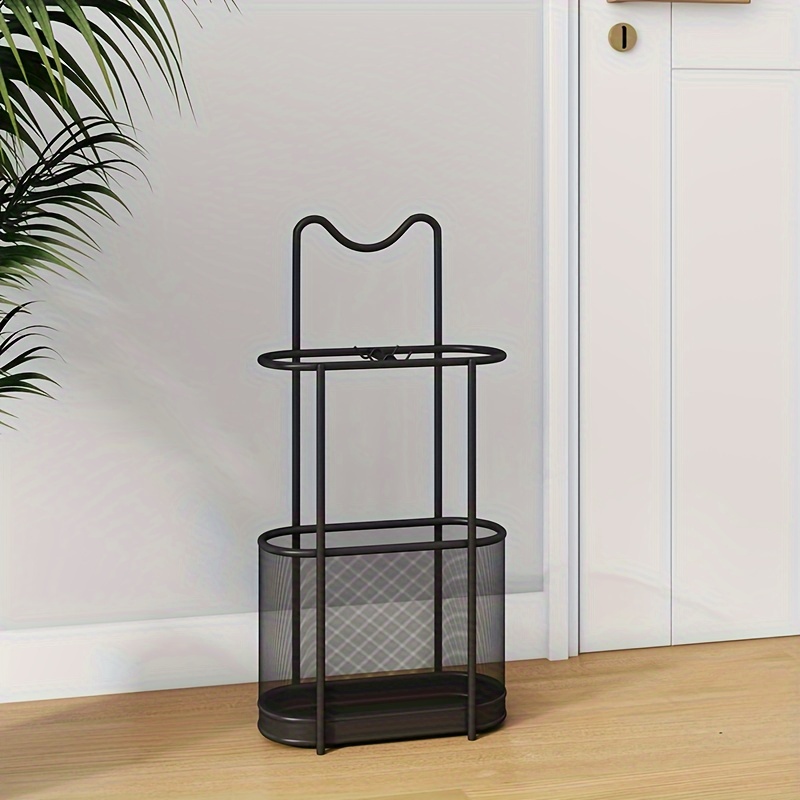 

Umbrella Stand - Metal Entryway Umbrella Holder With Large Capacity For Home And Commercial Use