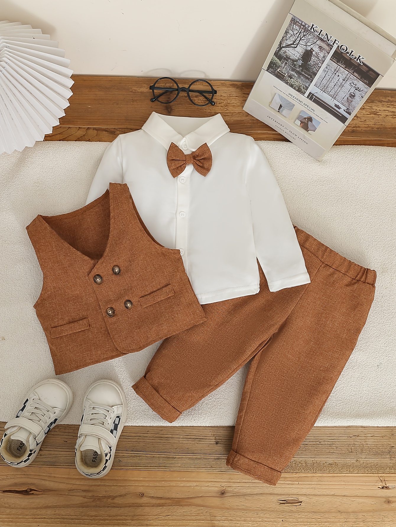 baby boy birthday dress sold on Temu United States