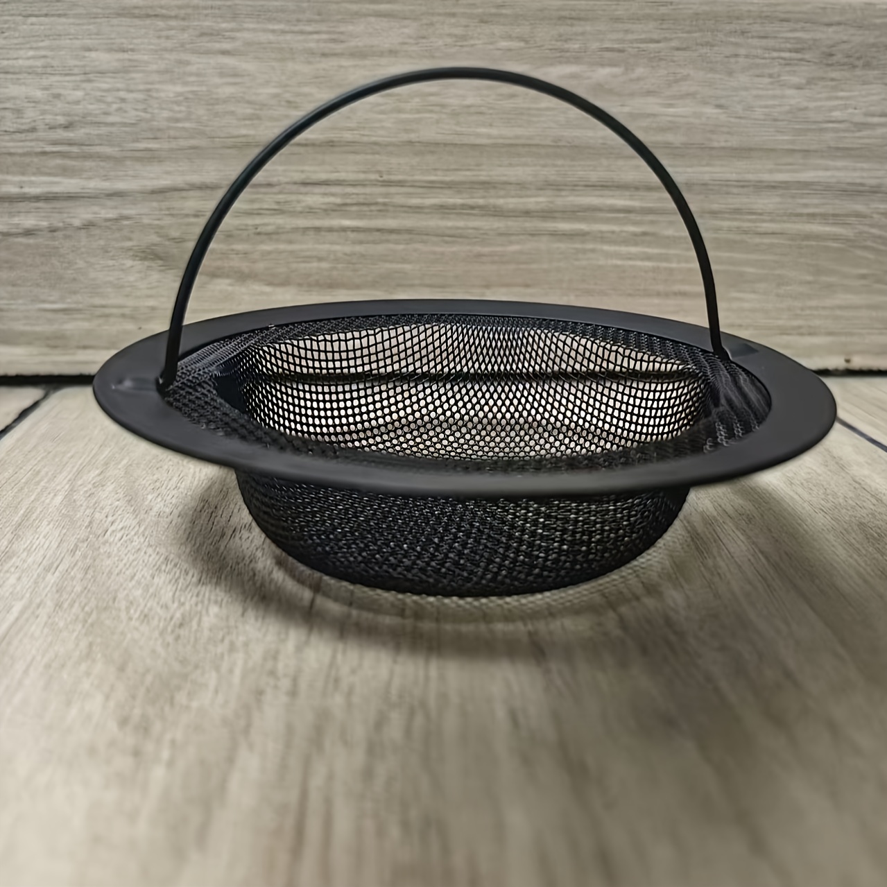Stainless Steel Sink Strainer Basket - Fine Mesh Drain Filter Prevents Clogging, Easy Clean & Dishwasher Safe, Universal Round Kitchen Sink Protector