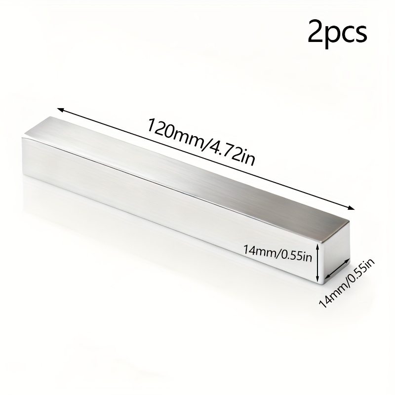 TEMU Presse-papiers en aluminium, lot de 2 pièces, presse-papiers et règle à papier pour , presse-papiers de les des fournitures d'étude, bords