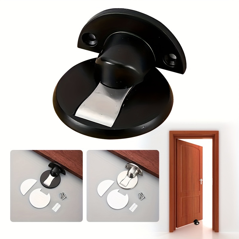 

A Versatile, Hole-free, Invisible, Movable That Can Be Used To Prevent Collisions In The Bathroom And Adjust The Height Of The , Acting As A Buffer For Bathroom And Kitchen Doors.