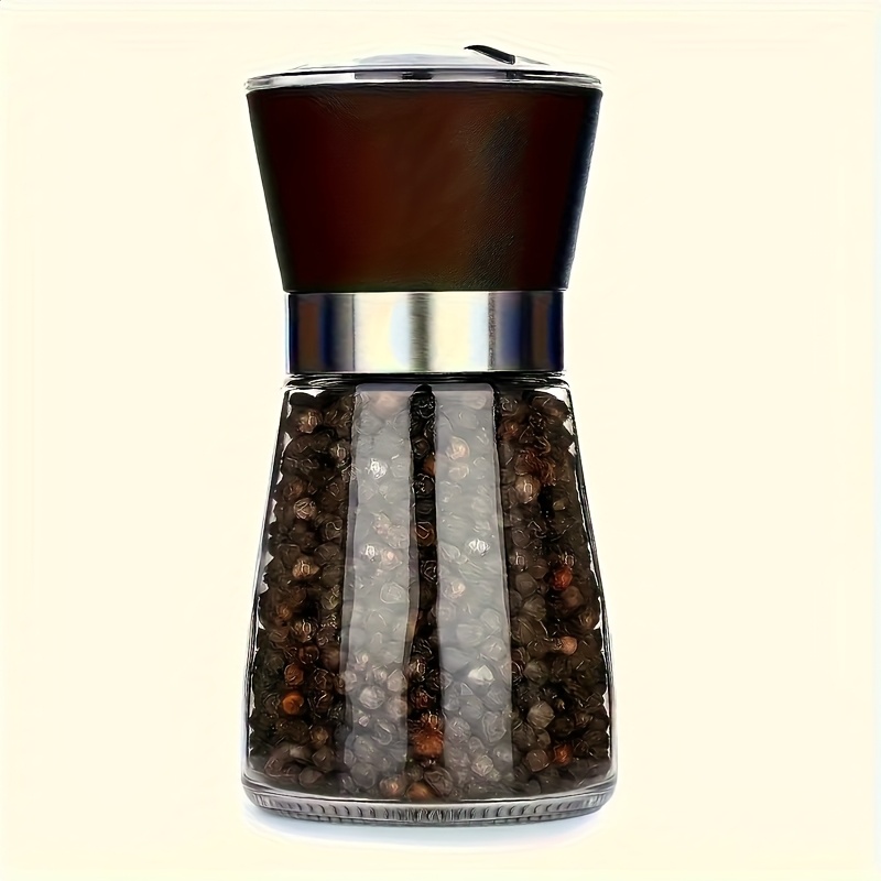 Image of Manual Stainless Steel Grinder Kitchen Household Pepper And Black Pepper Powder Ceramic Core Grinder