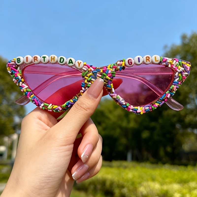 1pc, Retro Style, In A Range Of Colors, Perfect For Parties, Streetwear, Social Gatherings, Cosplay, And Other Occasions. Letters And Colorful Candy Accessories Random Colors