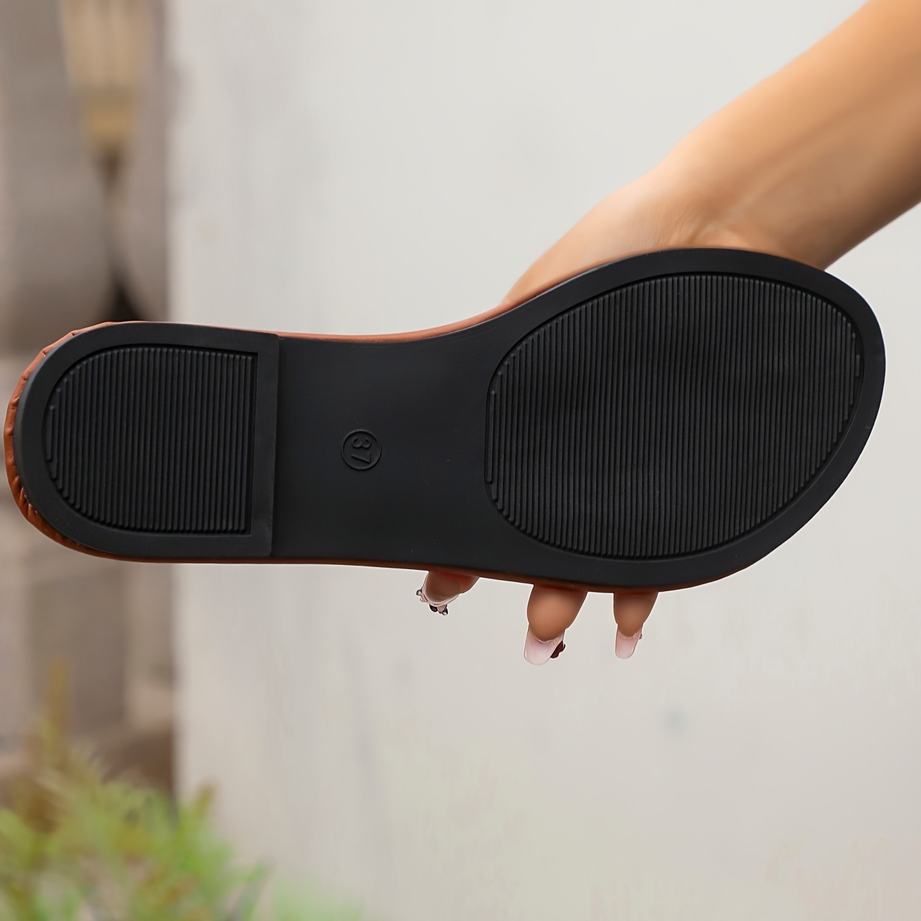 New Style Fashionable Flat-soled Casual Slippers, Women Shoes