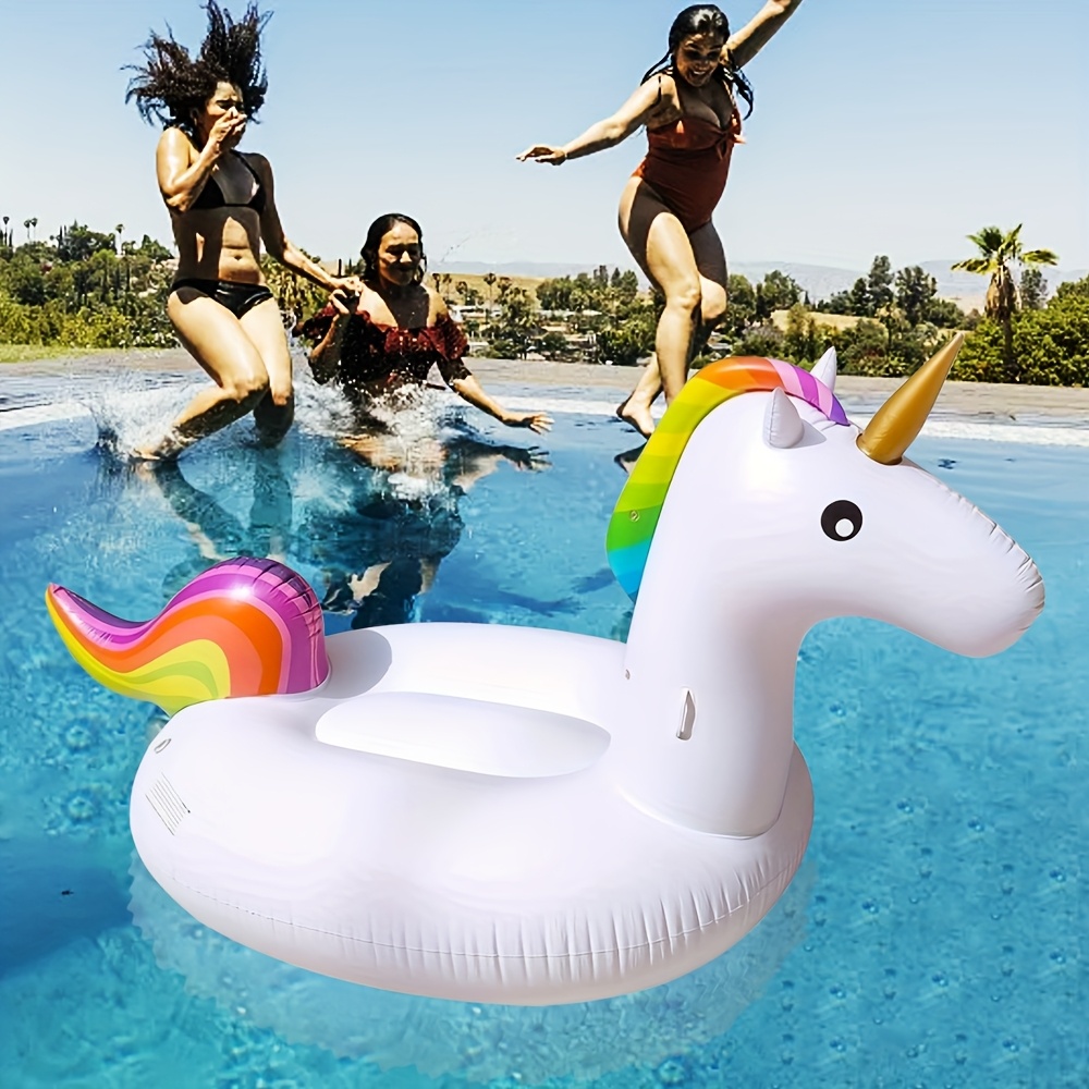 Inflatable Pool Adult Unicorn Float Giant Unicorn Pool Float Toys
