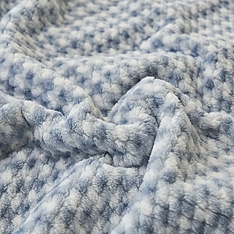 cozy plaid fleece throw blanket soft machine washable black white striped design     for bed sofa or   4 sizes       checkered pattern luxurious textured Product details 11