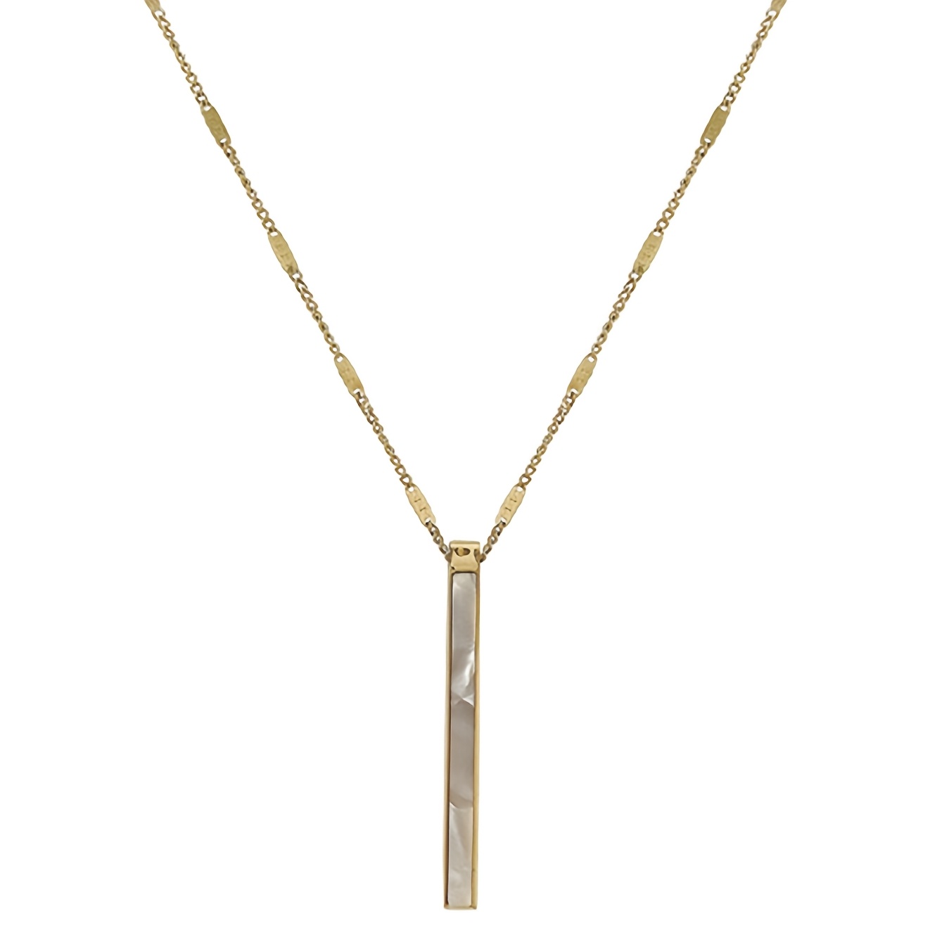 Women's Minimalist Cold-Toned Collarbone Chain Necklace