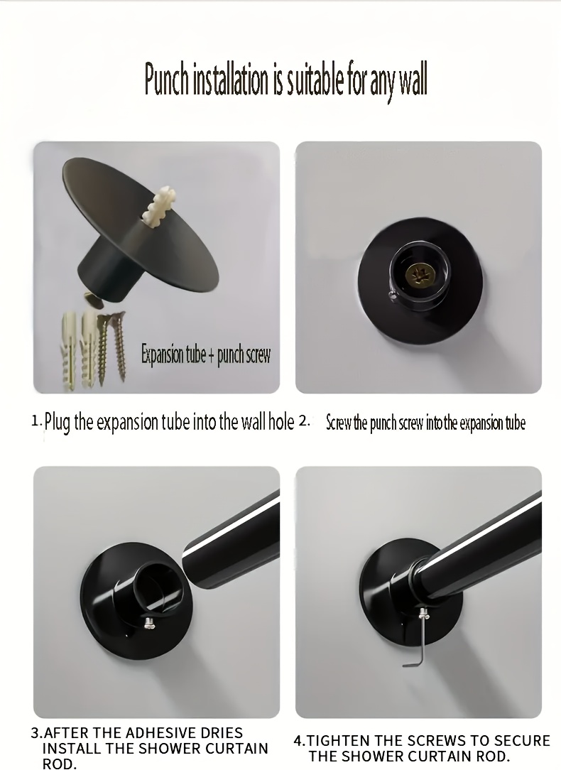 Sukamas Arkos Dušo Užvalkalo Rinkinys - Poliesteris, Ruched Dizainas su Metaliniais Kabliais ir Magnetine Uždarymu, Visų Sezonų Šiluma, Sausas Drėgnas Atskyrimas, Stilingi Pilki ir Juodi Dryžiai, Puikiai Tinka Moderniems Vonios Kambariams, Modernus Vonios Kambario Aksesuaras | Stilingas Dušo Dizainas | Patvarus Poliesteris
