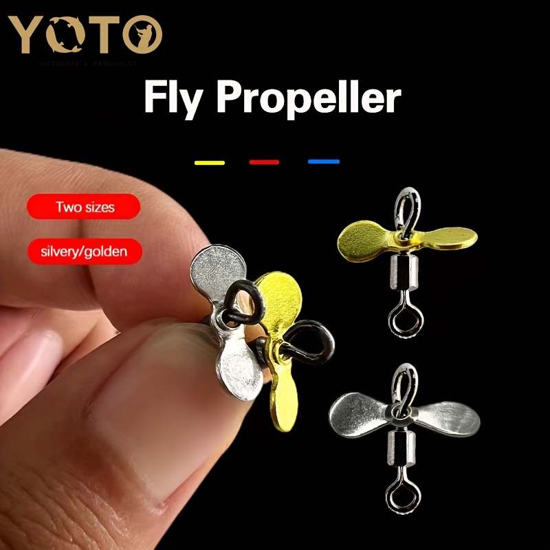 Fly Propeller Fishing Accessories Fly Fishing Lure Two - Temu