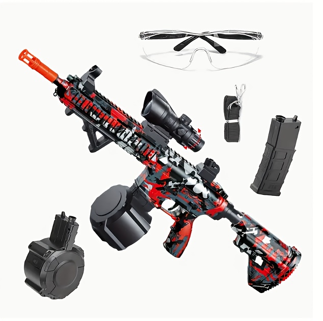 Gel Blaster, Electric Ball Blaster, Big Power Gun Performance Cool Toy Gun, Splatter Ball Toys For Outdoor Activities Shooting Game Party Favors, Christmas And New Year Gift