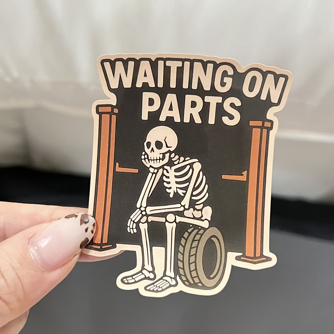 mechanic stickers sold on Temu United States