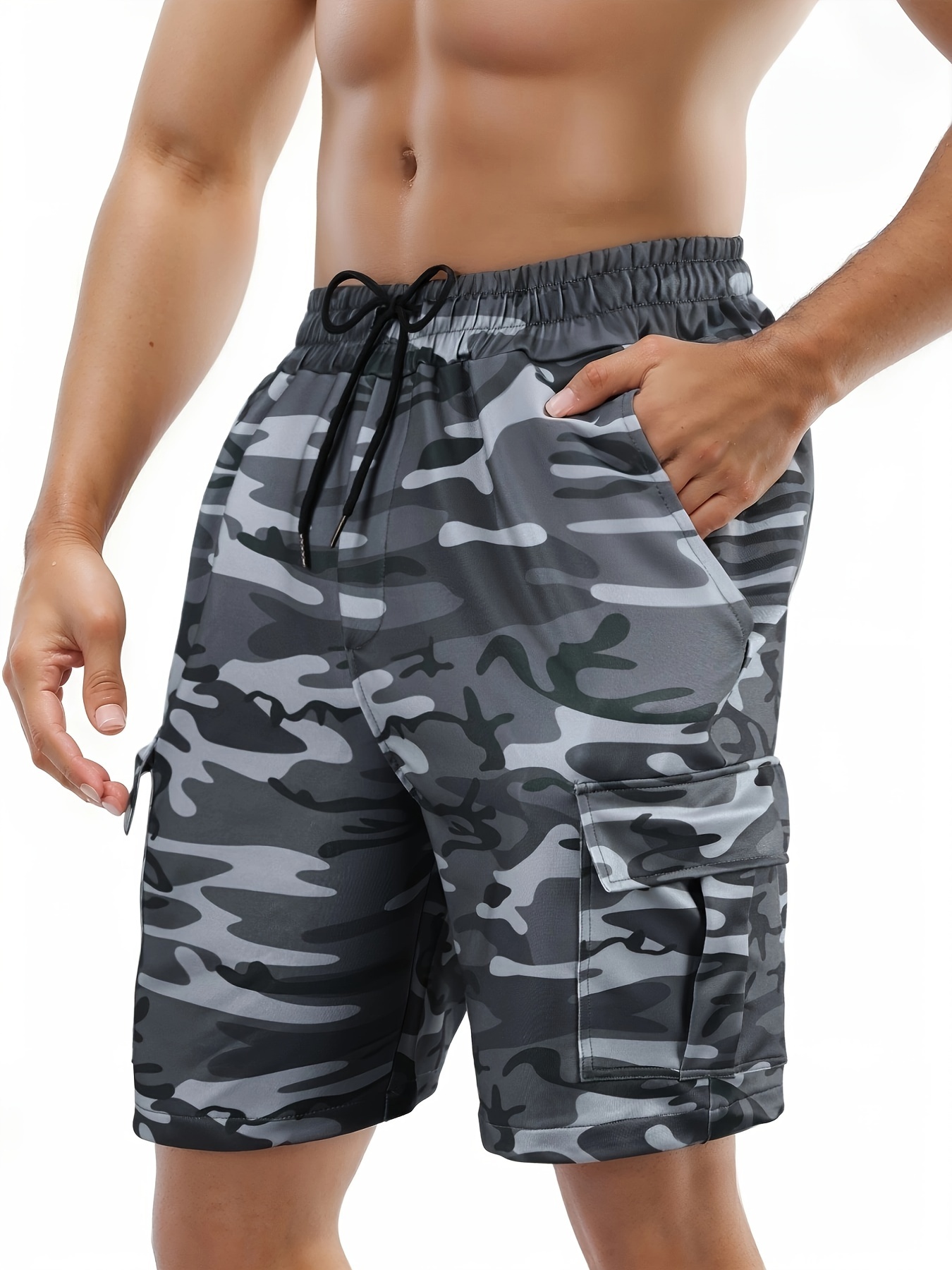 Men’s Camo Cargo Shorts
