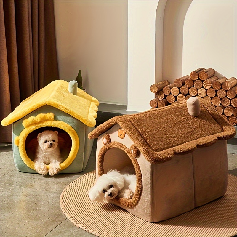 

Cozy Bed - Washable & Detachable, Soft Polyester Pet House For Winter