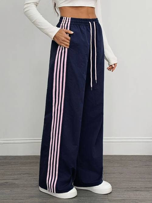 reading week clothing back to season 1pc 2025 autumn winter new casual comfortable beautiful color waist drawstring womens long pants suitable for holiday gifts womens apparel