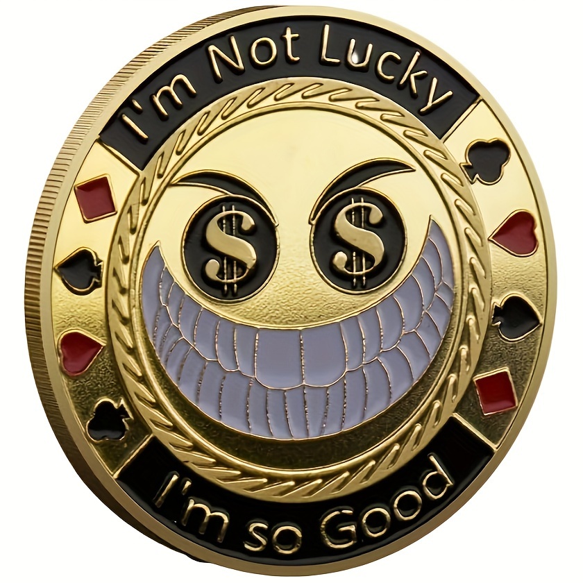 

Coin Card Protector, Collectible Table Game Accessory - Mixed Color For Good Luck, Las Vegas, Texas