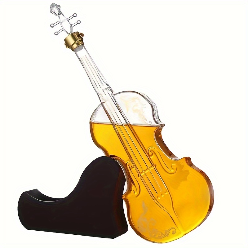 ViolinVessel™ decanter angled view