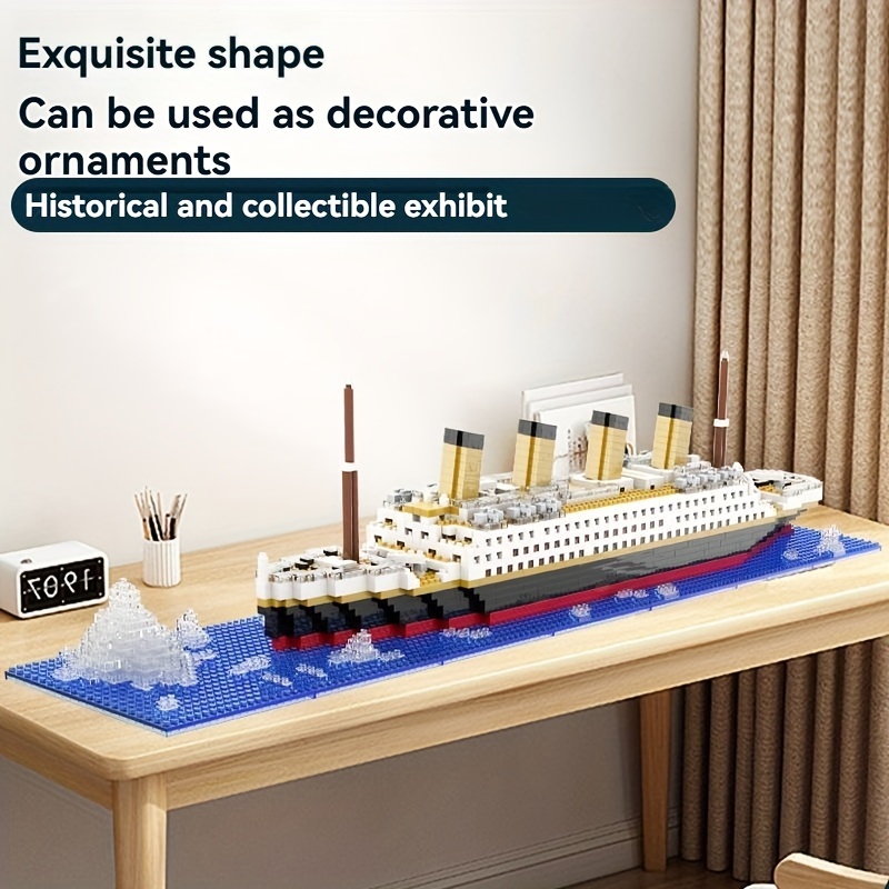 

Building Blocks Assembled Toys Titanic Jumbo Educational Cruise Model Gift, /thanksgiving Day/christmas Gift, /thanksgiving Day/christmas Gift