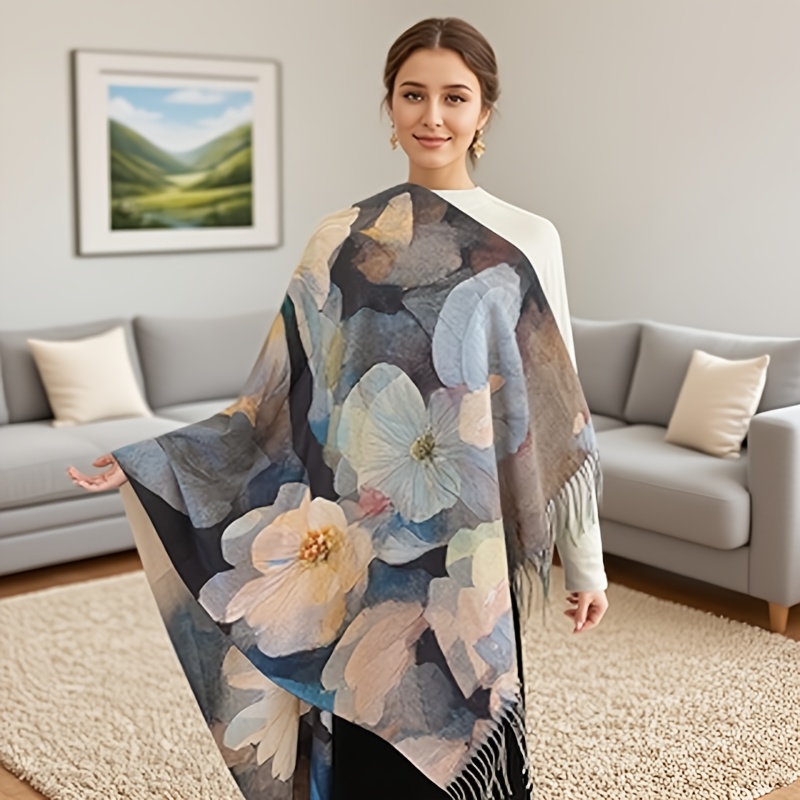 TEMU 芸術的な美学と実用的な機能を兼ね備えた。春と秋のとして雰囲気を演出し、冬と秋には暖かいレイヤーとしても活躍。汎用性が高く、誰にでも似合います