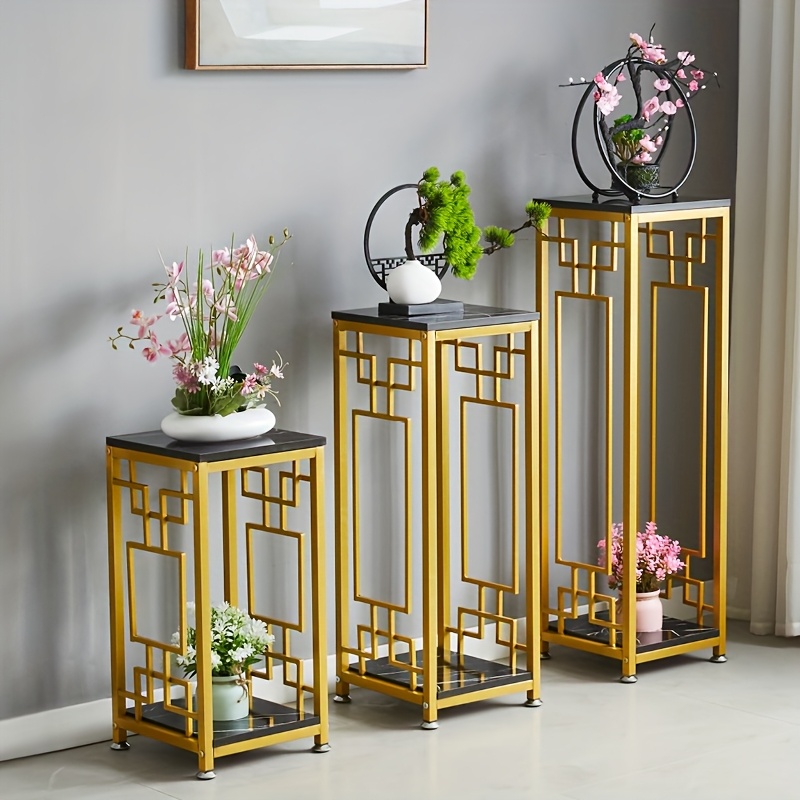 blumenständer innen außen pflanzenregale blumentopfregale