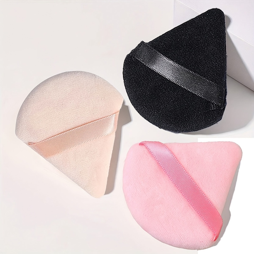 

1pc/3pcs Powder Setting Powder Sponge Fan Powder Cushion Powder