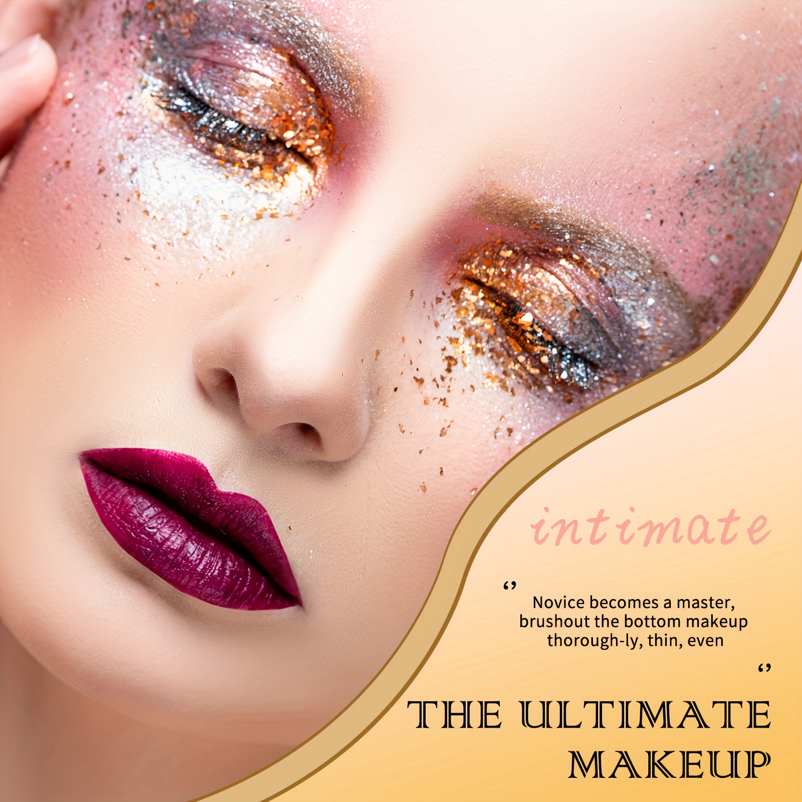 ensemble de pinceaux pour maquillage - fond de , blush, et à paupières - kit complet doutils de maquillage idéal pour débutants et étudiantes - cadeau portable Détails du produit 0