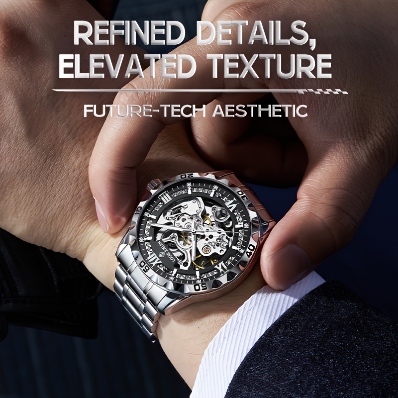 Vintage Design Men's Full Automatic Mechanical Wristwatch