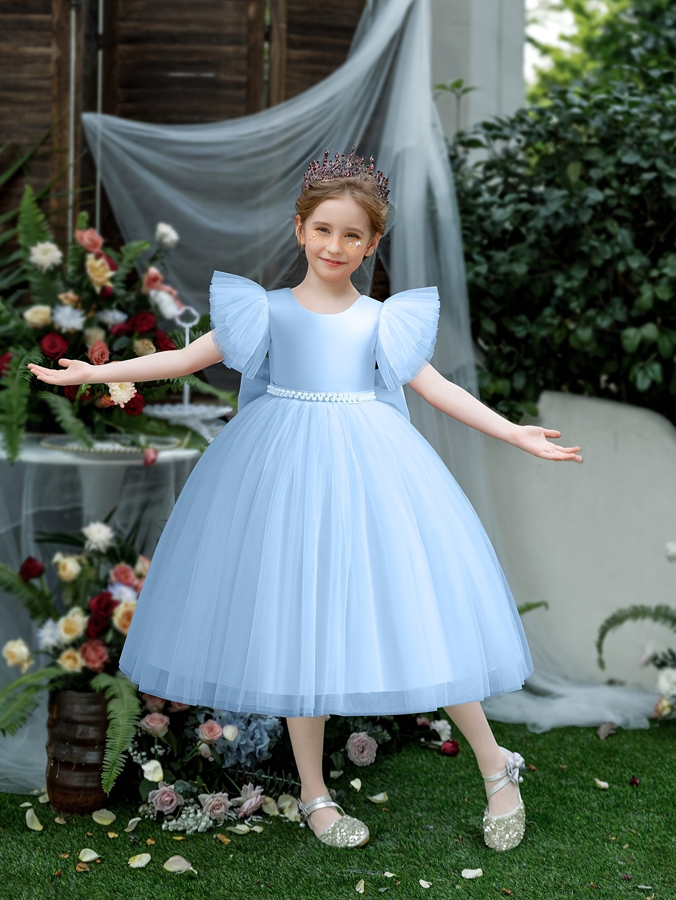 lulu summer dress Lulu cotton Summer midi Dress in Blue stripe by macgraw