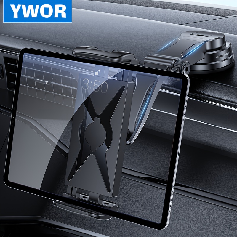 E-shop YWOR Auto Armaturenbrett Tablet Halterung, ein Halter für Tablets mit einem leistungsstarken Klebe-Gel-Saugnapf, geeignet für iPad Pro/Air/Mini,