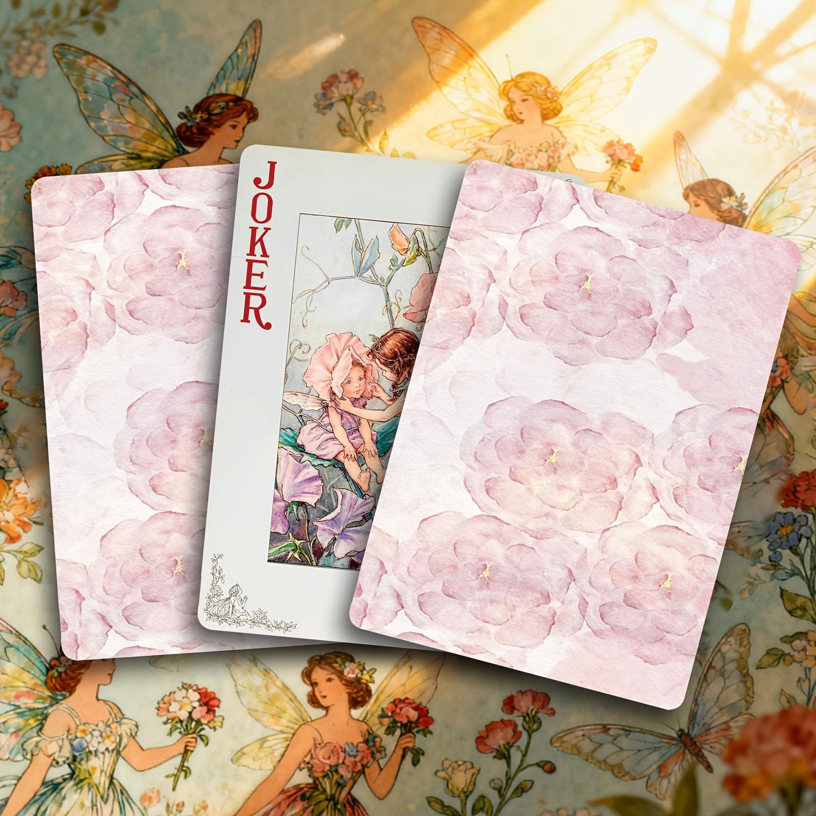 flower fairy poker card a beautiful themed playing - Temu Cyprus