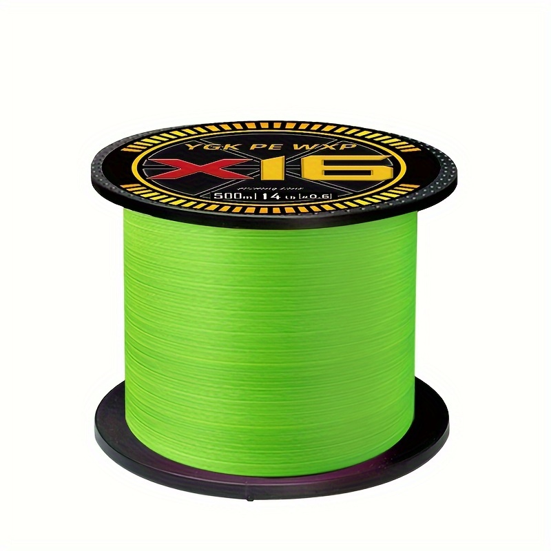 Pure Braided Line 500 Meters - Special For Lures, Long Distance Casting Line, Wear Resistant And Strong Tensile Strength, Suitable For Sea Water And Freshwater