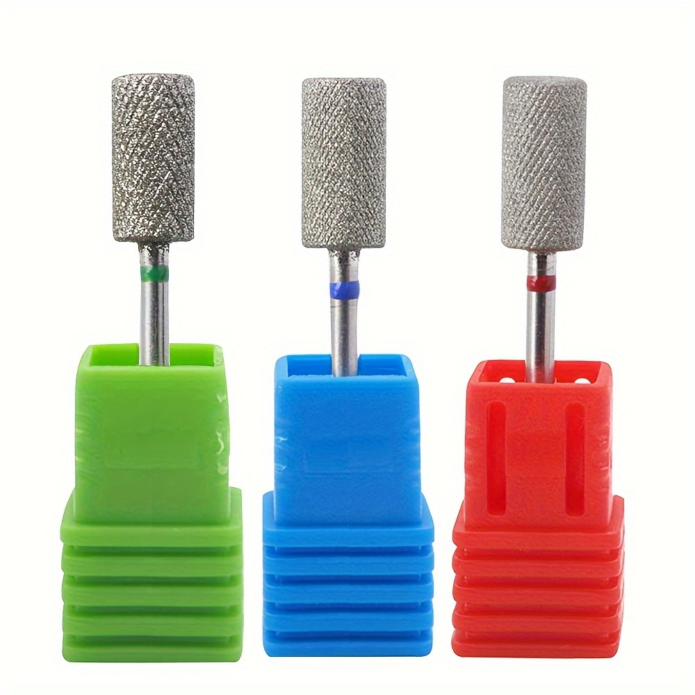 

Barrel Nail Drill Bits, Rotary Cuticle Clean Burr Manicure Bit, Drill Machine Accessories