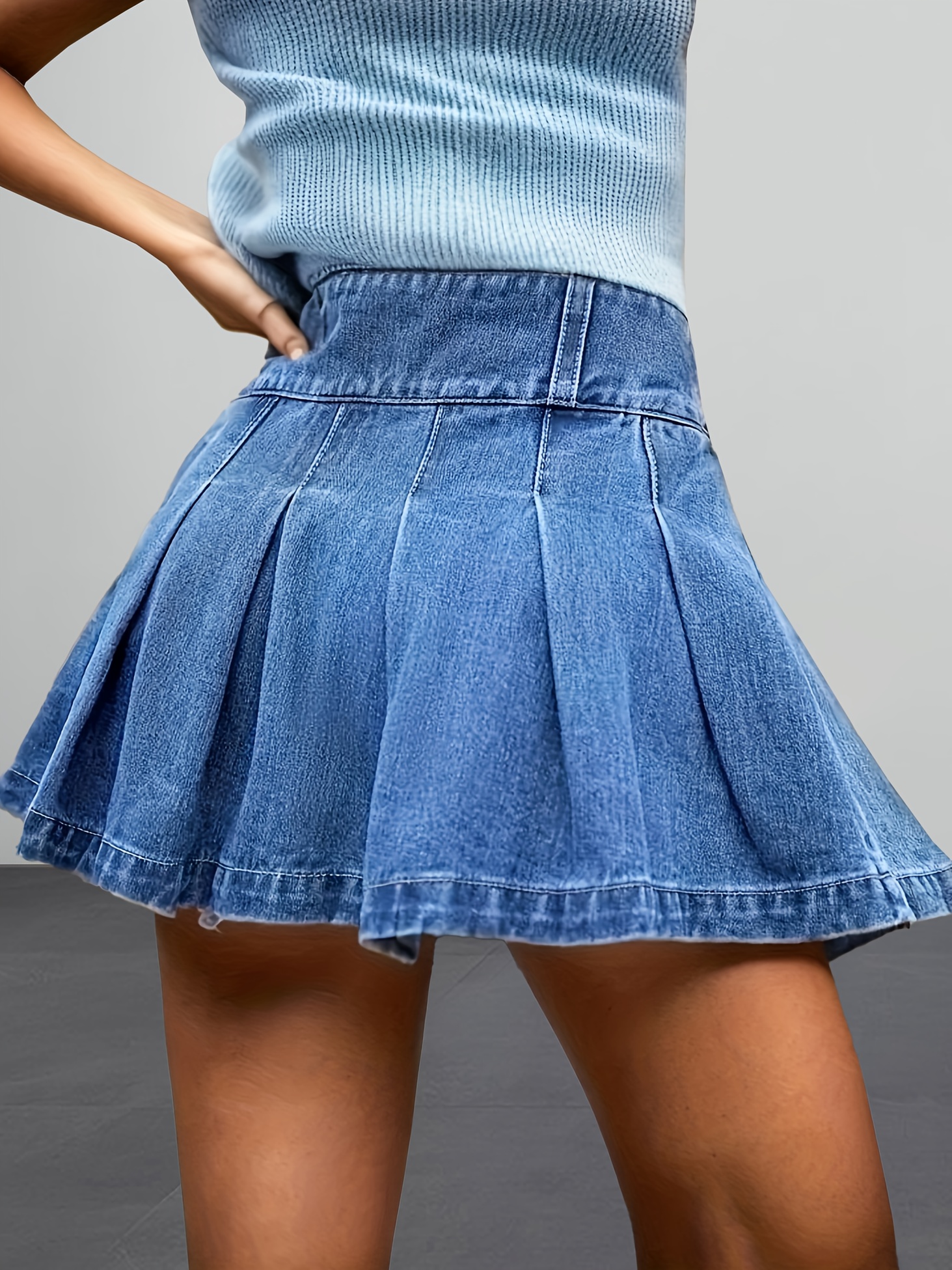 Jen Skirt - Blue Delft Cotton - Men's Clothing, Traditional Natural  shouldered clothing, preppy apparel