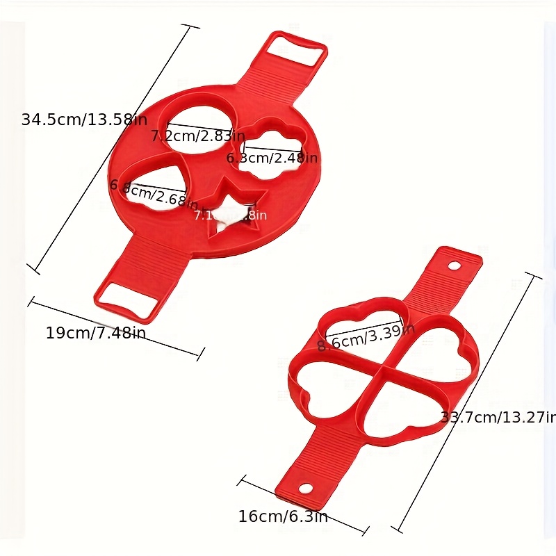 Non-Stick Egg Poacher and Pancake Mold Set