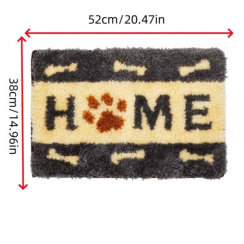 Latch Rug Hooking Kit for Adults, Beginners, DIY Crafts