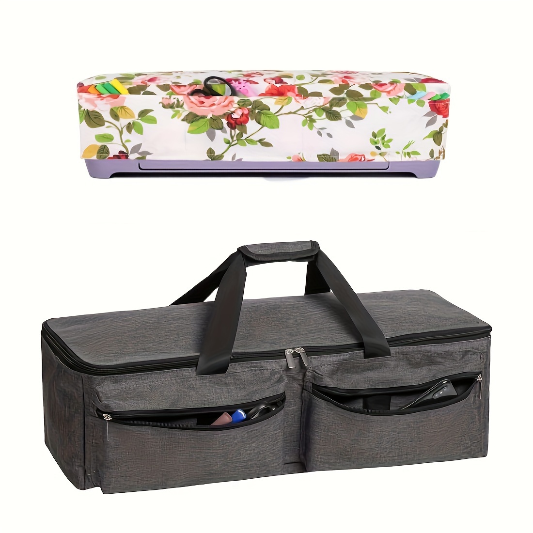 Custodia Per Cricut Explore E Maker - Borsa Imbottita, Con Tasche, Per Trasporto E Protezione - Foto 10