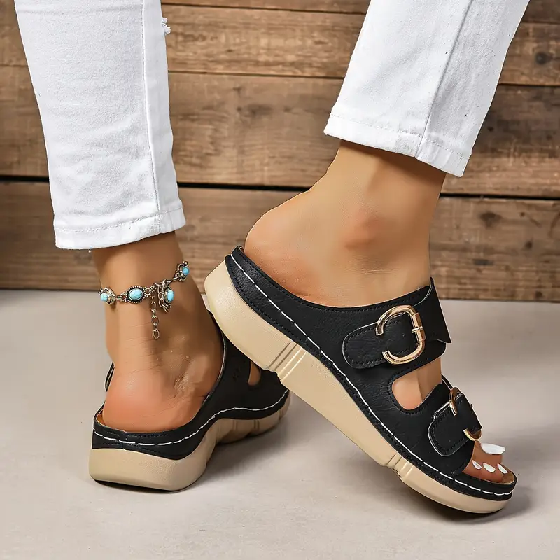 Women s Summer Wedge Sandals Casual Design details 11