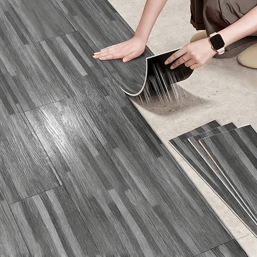 50 self floor stickers made of pvc with grain design for renovating and transforming in living rooms bedrooms and kitchens waterproof wall stickers