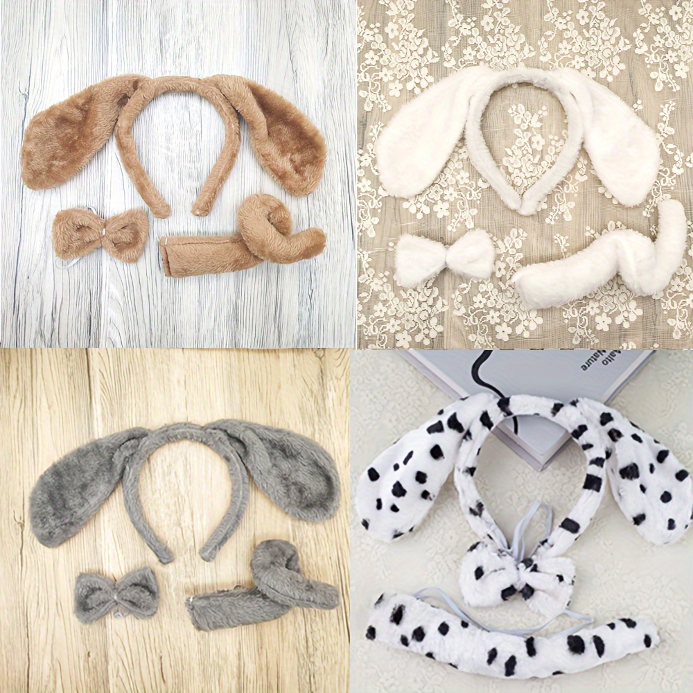 

[top-] 3pcs Dog Set , Tail & - For Halloween, Christmas, Parties &